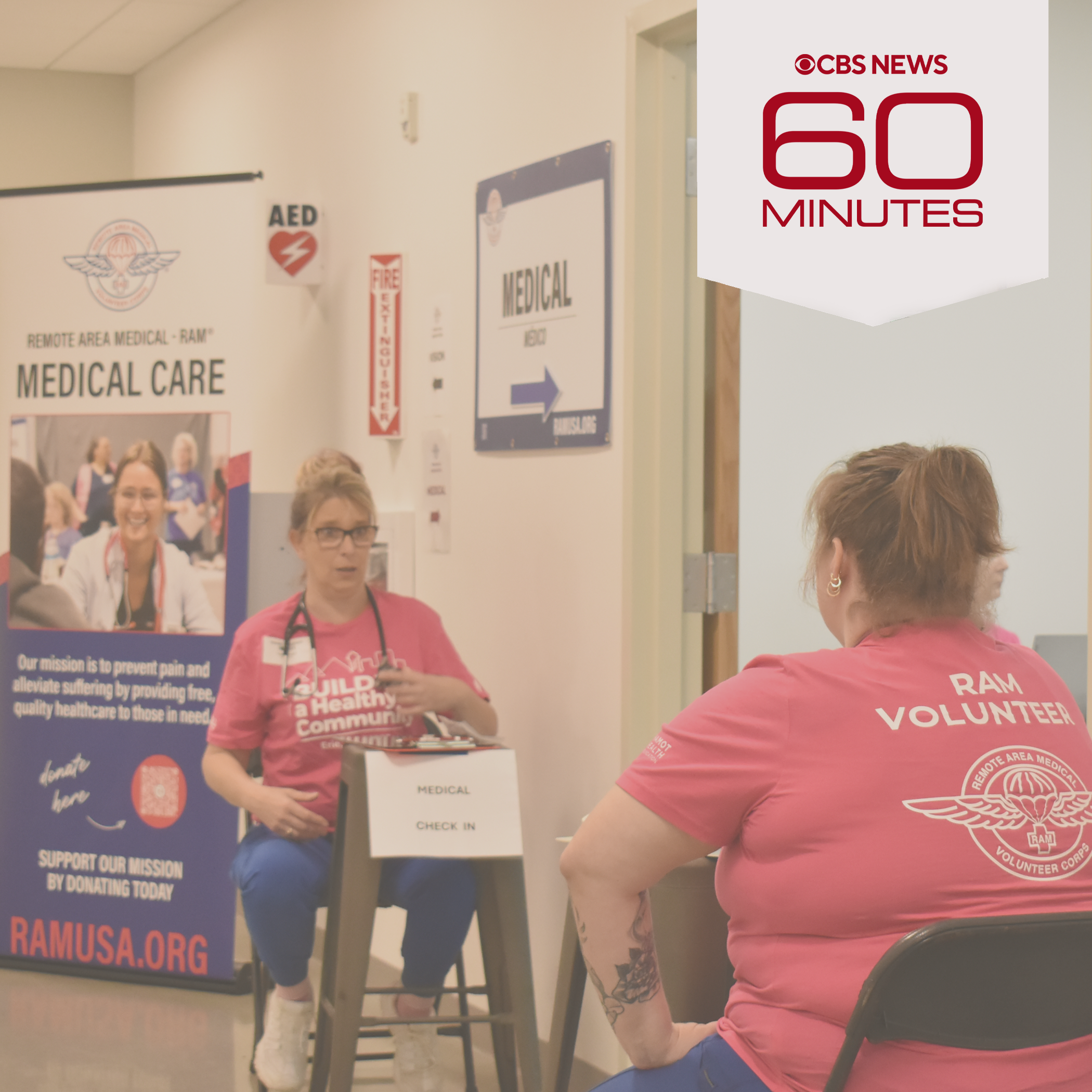 60 MINUTES: RAM Clinics Help Across America